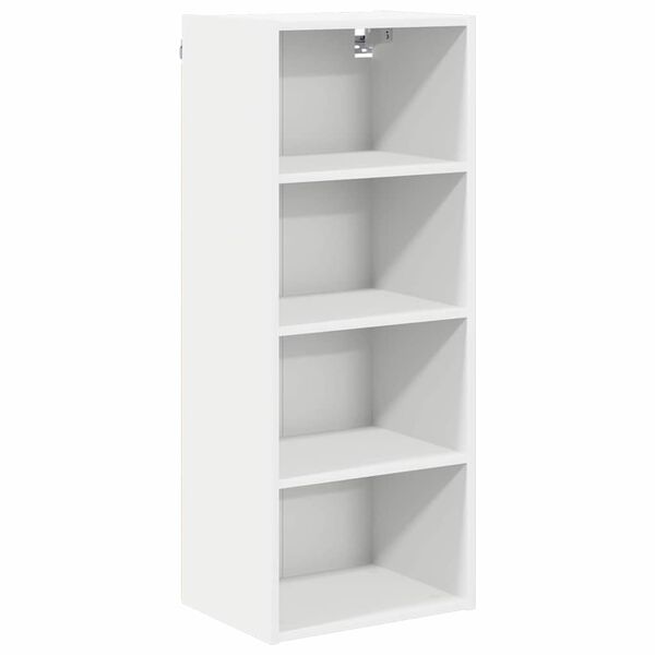 vidaXL Hanging Cabinet Riga White 40 x 29.5 x 100 cm Engineered Wood