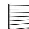 vidaXL Metal Bed Frame without Mattress with Headboard Black 120x200cm