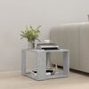vidaXL Coffee Table Concrete Grey 40x40x30 cm Engineered Wood