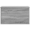 vidaXL Storage Box Grey Sonoma 60x35x35 cm Engineered Wood