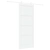 vidaXL Sliding Door 83 x 211 cm Engineered Wood White
