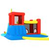 Happy Hop Bouncy Castle with Slide and Splash Pool 330x441x233 cm