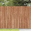 vidaXL Bark Fence Brown 600 x 150 cm Bark