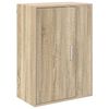 vidaXL TV Cabinet Set Wall-mounted 4 pcs Sonoma Oak Engineered wood