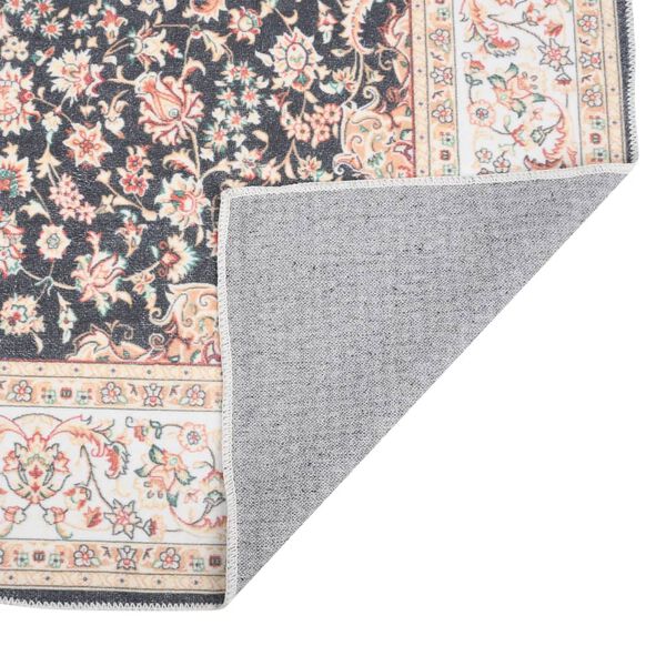 vidaXL Printed Rug Washable Foldable Multicolour 180x270 cm Polyester