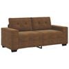 vidaXL Sofa Brown 181 x 80 x 82 cm Fabric