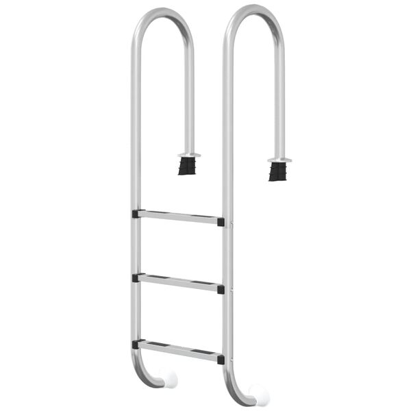 vidaXL Pool Ladder 54x38x158 cm 304 Stainless Steel
