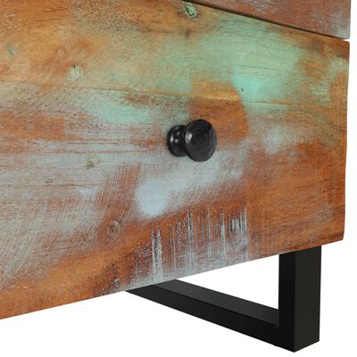 vidaXL Bedside Cabinet 40x33x46 cm Solid Wood Reclaimed