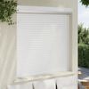 vidaXL Roller Shutter Aluminium 140x150 cm White
