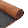 vidaXL Rug Rectangular Brown60x200 cm Bamboo
