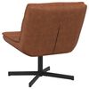 vidaXL Swivel Chair Brown 63 x 75 x 76 cm Antique PU