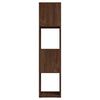 vidaXL Rotating Cabinet Brown Oak 34.5x34.5x75.5 cm Engineered Wood