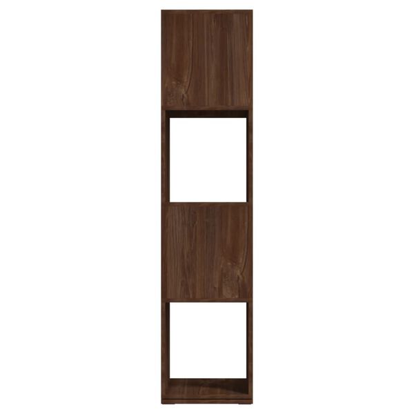 vidaXL Rotating Cabinet Brown Oak 34.5x34.5x75.5 cm Engineered Wood
