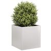 vidaXL Planter 40x40x40 cm Stainless Steel
