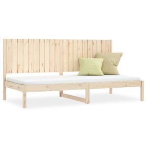 vidaXL Day Bed without Mattress 90x200 cm Solid Wood Pine