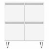 vidaXL Sideboard White 60x35x70 cm Engineered Wood