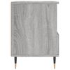 vidaXL Bedside Cabinet Grey Sonoma 40x35x50 cm Engineered Wood