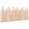 vidaXL Wall Headboard 185x3x80 cm Solid Wood Pine