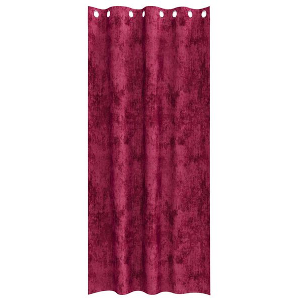 vidaXL Velvet Curtains 2 pcs Wine red 245 x 140 cm Velvet