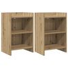 vidaXL Bedside Tables 2 pcs Artisan Oak 40 x 30 x 60 cm