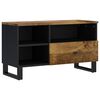 vidaXL TV Cabinet 80x33x46 cm Solid Wood Mango&Engineered Wood