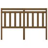 vidaXL Bed Headboard Honey Brown 126x4x100 cm Solid Wood Pine