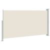 vidaXL Patio Retractable Side Awning 170x300 cm Cream