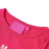 Kids' T-shirt with Long Sleeves Bright Pink 104