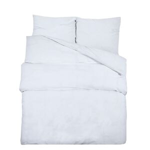 vidaXL Duvet Cover Set White 200x220 cm Cotton