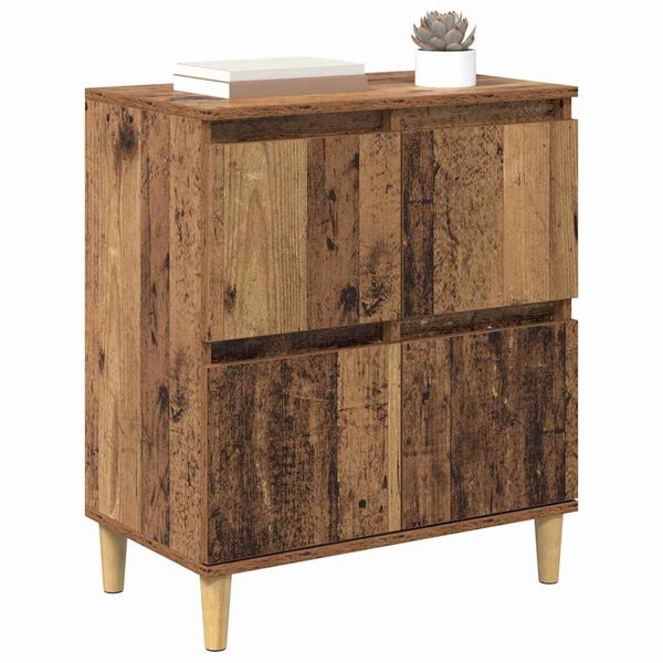 vidaXL Sideboard Old Wood 60 x 35 x 70 cm Engineered Wood