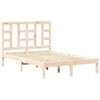 vidaXL Bed Frame without Mattress 120x190 cm Small Double Solid Wood