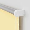 vidaXL Roller Blind Blackout Yellow 155x175 cm Fabric Width 151.6 cm Polyester