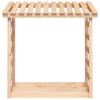 vidaXL Firewood Rack 108x64.5x110 cm Solid Wood Pine