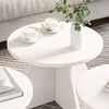 vidaXL Coffee Table 3 pcs White