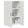 vidaXL Kitchen Wall Cabinet High Gloss White 60 x 31 x 100 cm