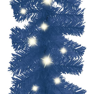 vidaXL Christmas Garland with LED Lights 5 m Blue