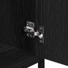 vidaXL Bathroom Cabinet Black Oak 65 x 33 x 60 cm Engineered Wood