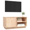 vidaXL TV Cabinet 80x35x40.5 cm Solid Wood Pine