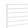 vidaXL Metal Replace Headboard White 160 cm