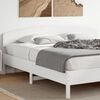 vidaXL Headboard White 200 cm Solid Wood Pine