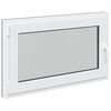 vidaXL Basement Window RISOR 100 x 60 cm PVC and Glass Anthracite