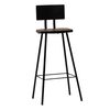 vidaXL Bar Chairs 4 pcs Solid Reclaimed Wood