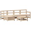 vidaXL 6 Piece Garden Sofa Set Solid Wood Pine