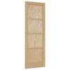 vidaXL Interior Door ORKDAL Brown 73.5 x 211 cm Plywood