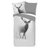 Pure Duvet Cover GREY DEER 135x200 cm