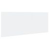 vidaXL Bed Headboard with Cabinets White 200 cm Engineered Wood