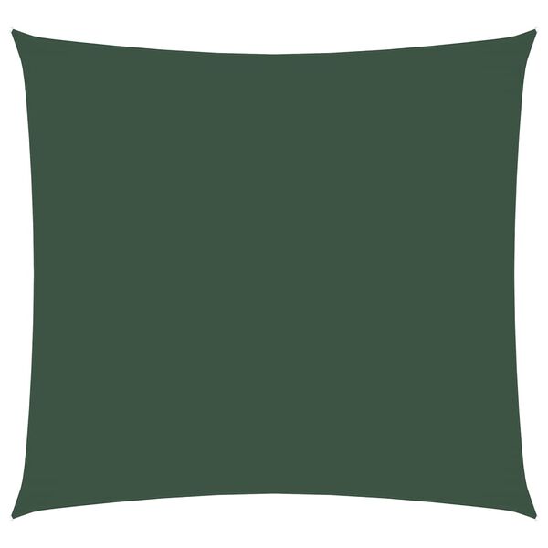 vidaXL Sunshade Sail Oxford Fabric Square 4.5x4.5 m Dark Green