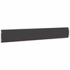 vidaXL Lawn Edgings 10 pcs Black 15x103 cm Cold-rolled Steel
