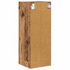 vidaXL Hanging Cabinet Riga Old Wood 30 x 29.5 x 80 cm Engineered Wood