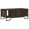 vidaXL Coffee Table Brown Oak 100x51x40 cm Engineered Wood